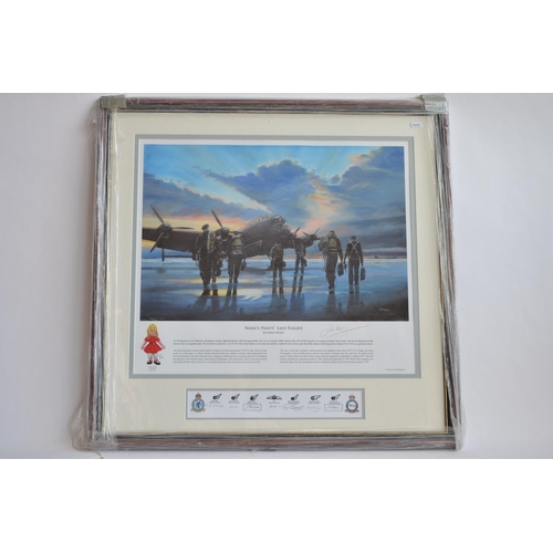 244 - A framed print 