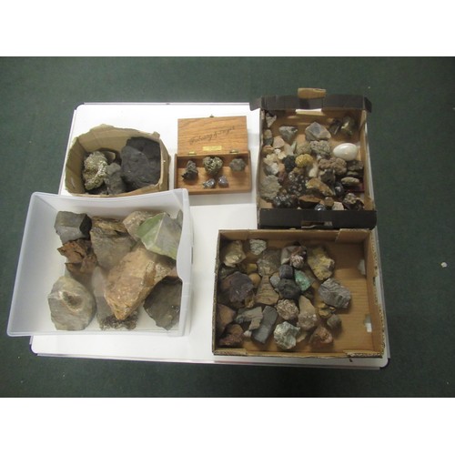 1126 - Large collection of Tree Agate, Chrysocolla, Quartz, Pyrite, Desert Rose, marble eggs, Quartz, Snowf... 