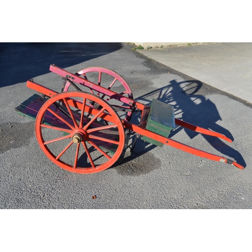 1250 - hand cart single axle carriage and accessories