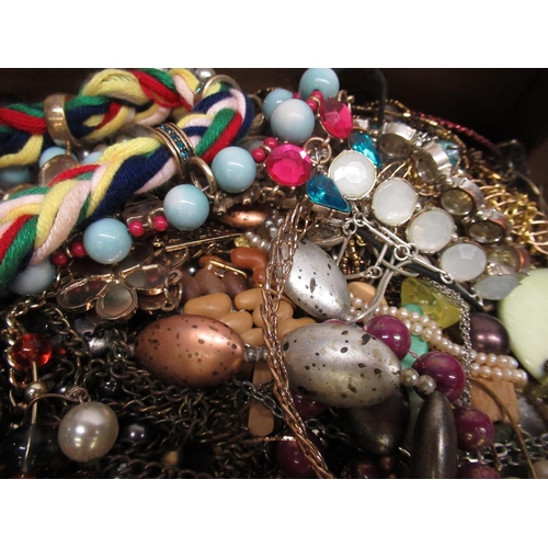59 - Costume jewellery comprising necklaces, bangles, pendants, simulated hard stone