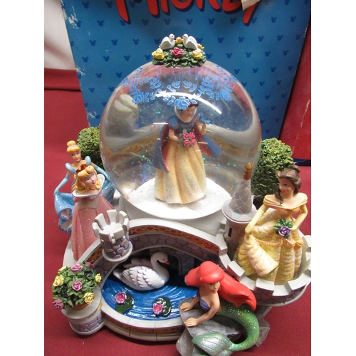 1155 - Collection of Disney Store and other Snow Globes incl. Mickey, Snow White, Cinderella etc and a Disn... 