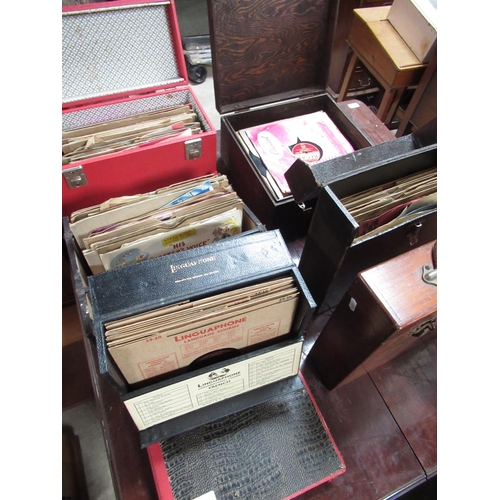 84 - Large collection of 78rpm records, various genre, (7 cases)