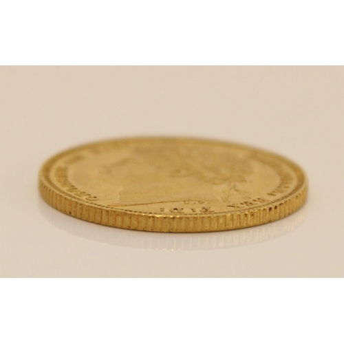 774 - Geo.IV 1821 gold sovereign, 8.0g.
