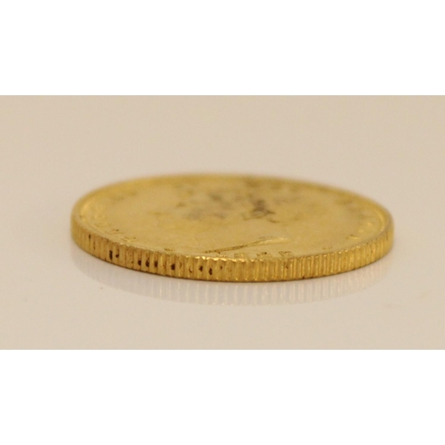 779 - Geo.IV 1825 gold sovereign, 8.0g.