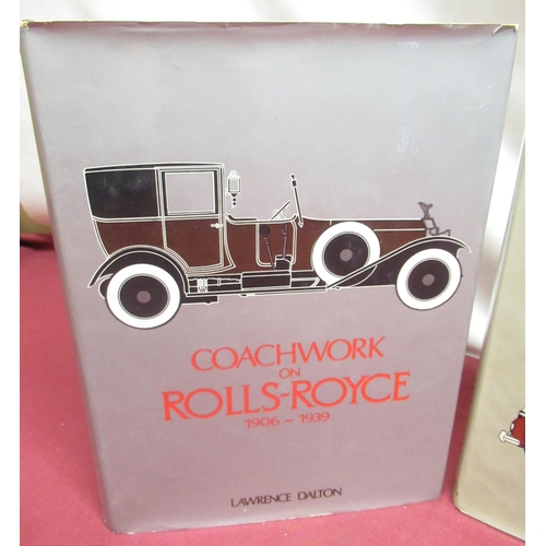 93 - Lawrence Dalton, Coachwork on Rolls-Royce 1906-1939, Dalton Watson Ltd, 1st Edition 1975, hardback, ... 