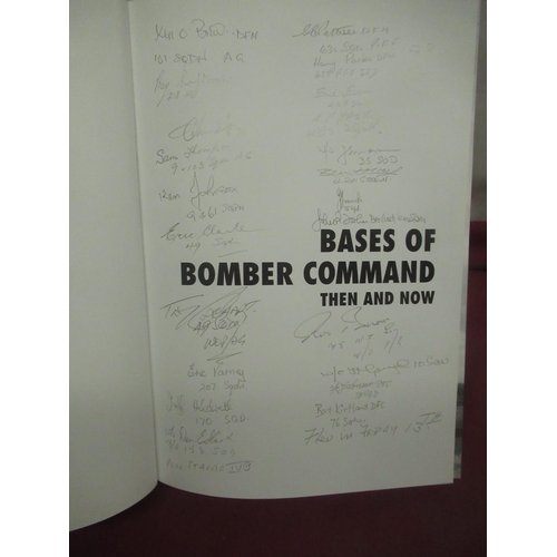 14 - Freeman(Roger A.) Bases of Bomber Command, Battle of Britain International Ltd, 2001, multi-signed b... 
