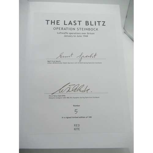 22 - Mackay (Ron) & Parry (Simon W.) The Last Blitz Operation Steinbock, Red Kite, 1st Ed. 2011 Signed Li... 