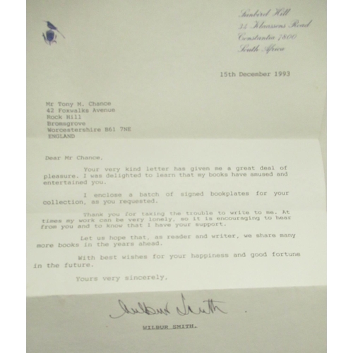 3 - Collection of signatures and letters inc. letter from Nigel Pride dated August 20 1983, Peter Scott ... 
