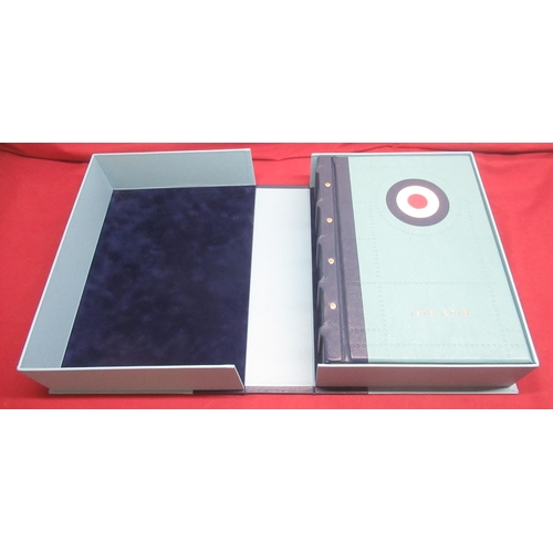 9 - The RAF Centenary Anthology 1918-2018, The Lancaster Edition, copy no. 13, signed by Flt. Lt. Russel... 