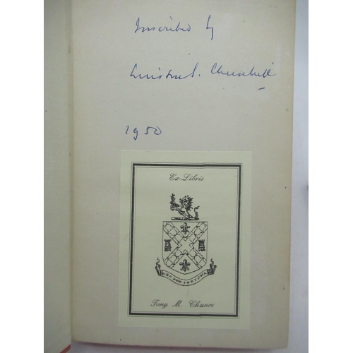 109 - Churchill(Winston) Great Contemporaries, Odhams Press, Reprint 1948, Inscribed by Winston Churchill ... 