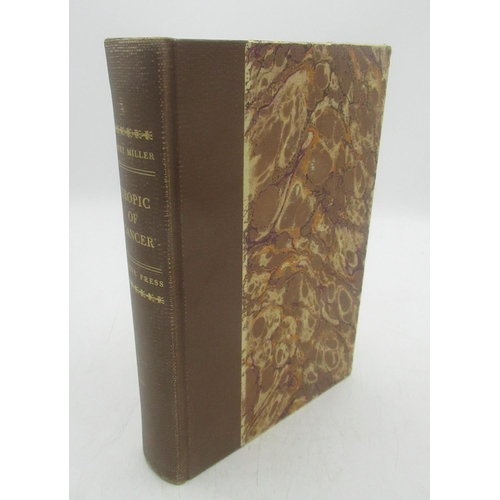 112 - Miller(Henry) Tropic of Cancer, Grove Press Inc., Specially Bound and Signed Edition no.42 of 100, h... 