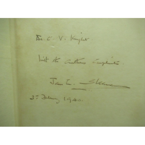 119 - Sleeman(Colonel James L.) Thug or a Million Murders, Sampson Low Marston & Co. Ltd, inscription from... 