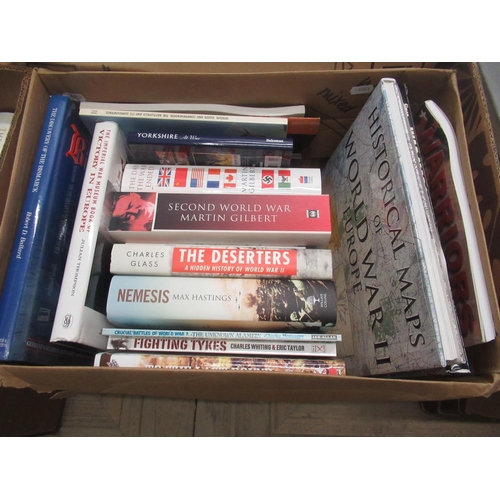 76 - Large collection of books relating to WWII covering the Home Front, general information, Military Un... 