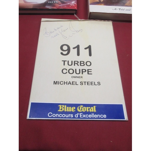 94 - 911 Turbo Coupe Owner Michael Steels sign, Signed to owner by Michael Steel, Cotton(Michael) The Bes... 