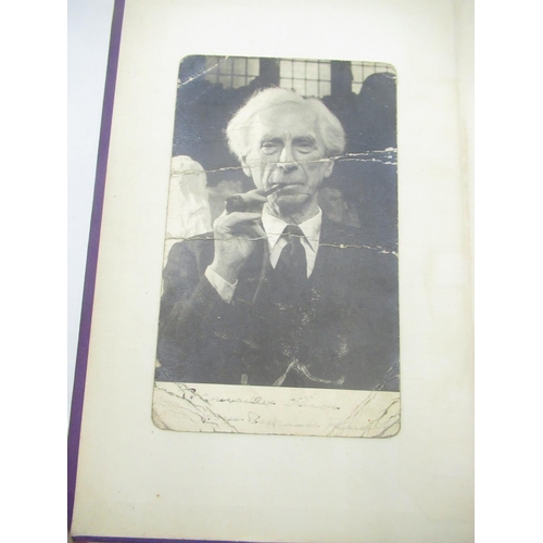 125 - Gibran(Kahlil) The Prophet, William Heinemann Ltd, 1927, inscribed message to Bertrand Russell from ... 