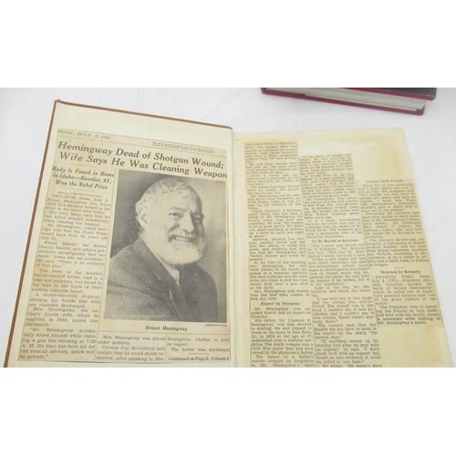 135 - Hemingway (Ernest) - Death in the Afternoon, Jonathan Cape, 1st British Edition, 1932, multiple news... 