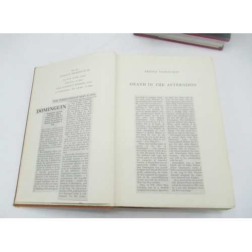 135 - Hemingway (Ernest) - Death in the Afternoon, Jonathan Cape, 1st British Edition, 1932, multiple news... 