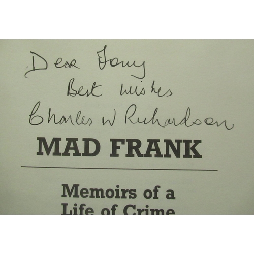 142 - Fraser(Frankie) Mad Frank Memoirs of a Life of Crime, Little Brown and Company,1994, Signed by autho... 