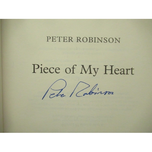 150 - Robinson(Peter) Piece of My Heart, Hodder and Stoughton, 1st Ed. 2006, Signed, hardback with dust ja... 