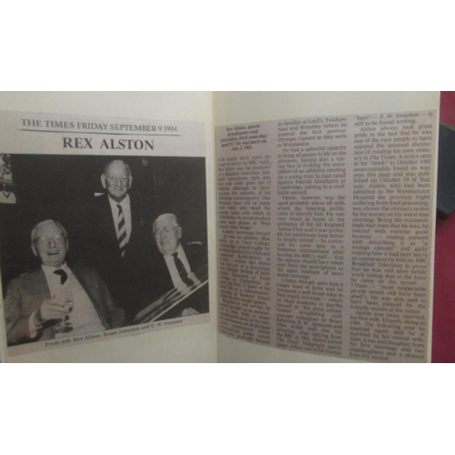 168 - McIlvanney(Hugh) McIlvanney on Boxing, Mainstream Publishing,1st Ed. 1996, Signed, Frank Bruno MBE s... 