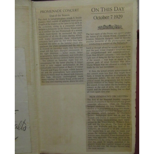 170 - Bland(Alexander) The Royal Ballet The First 50 Years, Threshold Books, 1981, letter from Dame Ninett... 