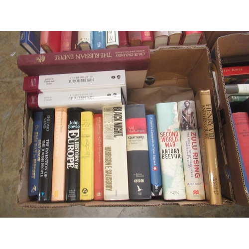 193 - Mixed Collection of History related books in 4 boxes