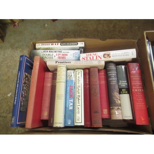 193 - Mixed Collection of History related books in 4 boxes