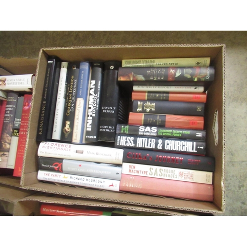 193 - Mixed Collection of History related books in 4 boxes