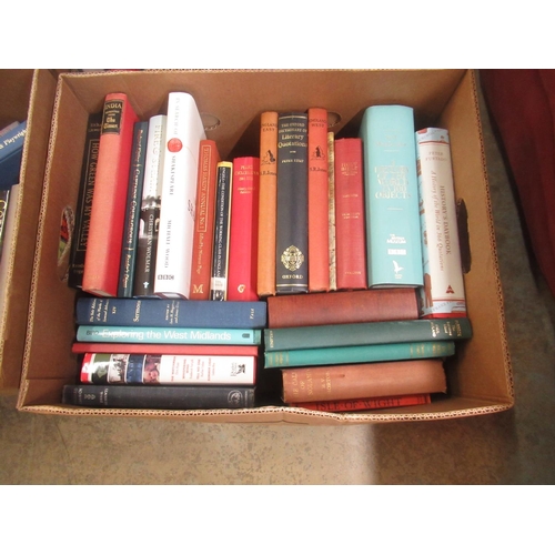 194 - Collection of mixed books in 4 boxes