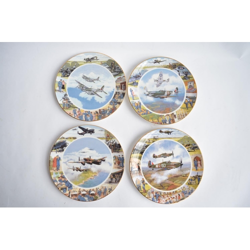 263 - A collection of 19 mostly limited edition Royal Doulton and Royal Worcester fine art plates, mostly ... 