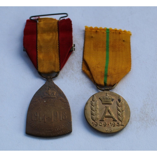 410 - Belgium 1914-1918 WWI medal, commemorative medal of reign of king Albert 1st