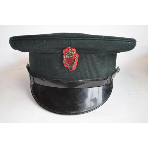 287 - 3 British military/police caps including Royal Ulster Constabulary and stamped inside T&L Liverpool.... 