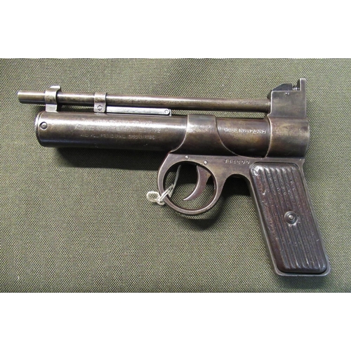 713 - Webley Junior pre war .177 break barrel air pistol SN:J11200 (1930-39)