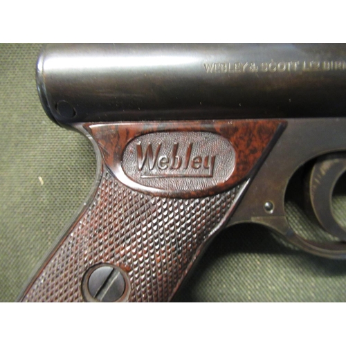 714 - Webley senior .22 break barrel air pistol (1958-64)