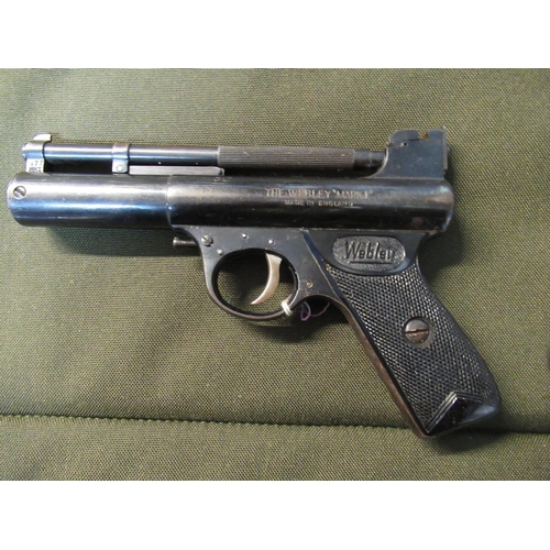 715 - Webley MK1 .177 break barrel air pistol (1946-64)