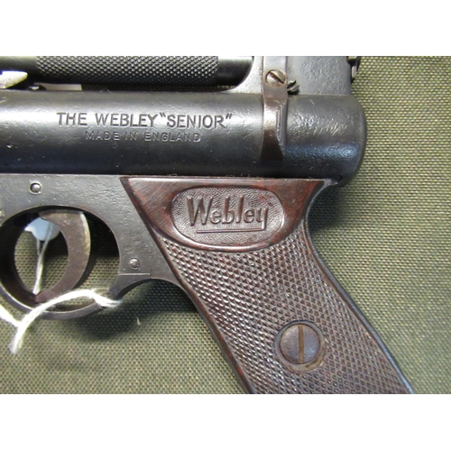 717 - Webley senior 177 break barrel air pistol (1946-58)