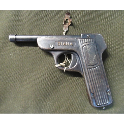 721 - German Diana model 1 .177 break barrel air pistol (1925-35)