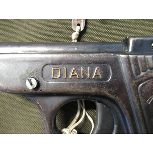 721 - German Diana model 1 .177 break barrel air pistol (1925-35)