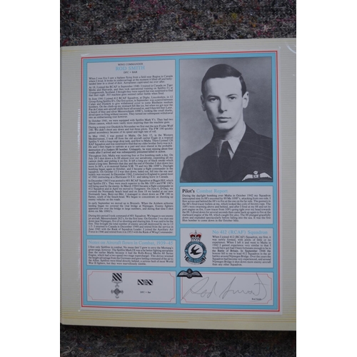 257 - Royal Canadian Air Force World War II Pilot Profile Collection published by The Military Gallery, Ba... 