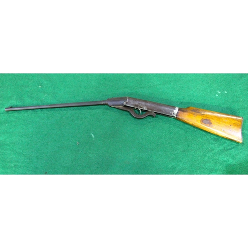 803 - Gan vintage break barrel air rifle Sn:54160 .177 barrel length 19inch 1.8lb/ft