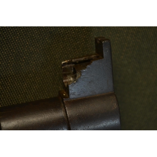 789 - A damaged vintage Webley Junior air pistol with case.