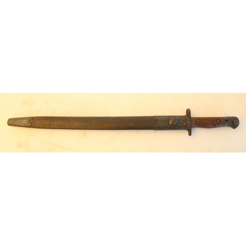 520C - 1907 Enfield Field Bayonet with Scabbard