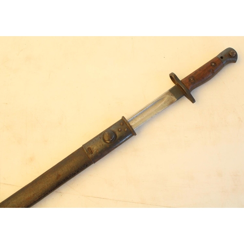 520C - 1907 Enfield Field Bayonet with Scabbard