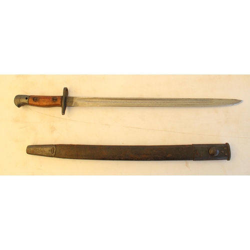 520C - 1907 Enfield Field Bayonet with Scabbard