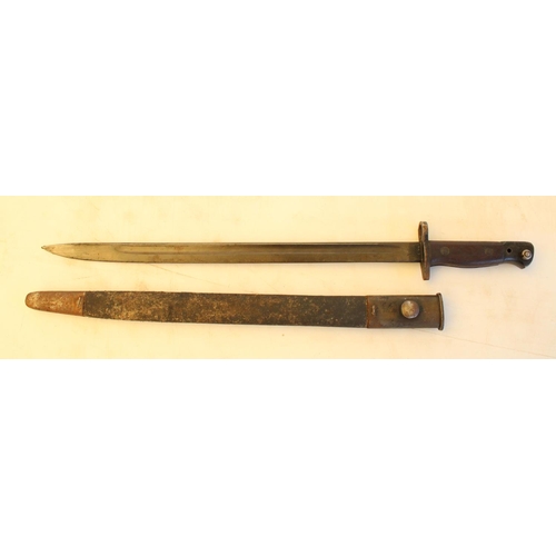 520D - 1907 Enfield Field Bayonet with Scabbard