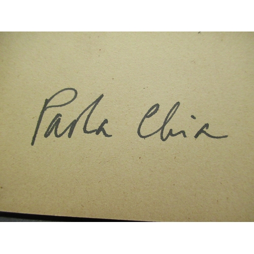 149 - Victorian pocket album of autographs and signatures from the 1980s New York underground art scene, i... 