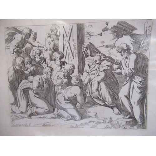 147 - After Sisto 1581-1647 and others: a collection of Biblical prints, possibly C18th or earlier (28) an... 