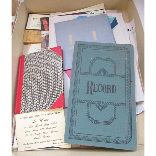 213 - Collection of ephemera relating to David McDermott & Peter McGough incl. Catalogue for 'Suspicious o... 