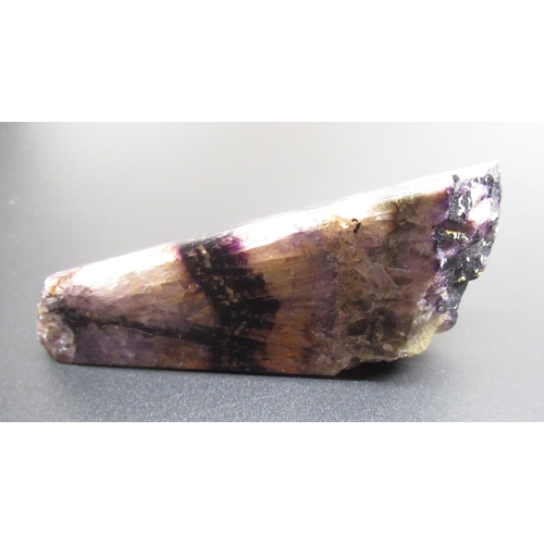 326 - Blue John mineral, W3cm L9.2cm H4.3cm