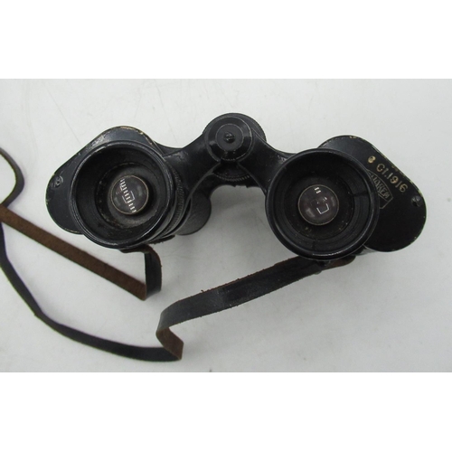 302 - Carl Zeiss Jena 6x30 Silvarem binoculars, serial no. C1.1916